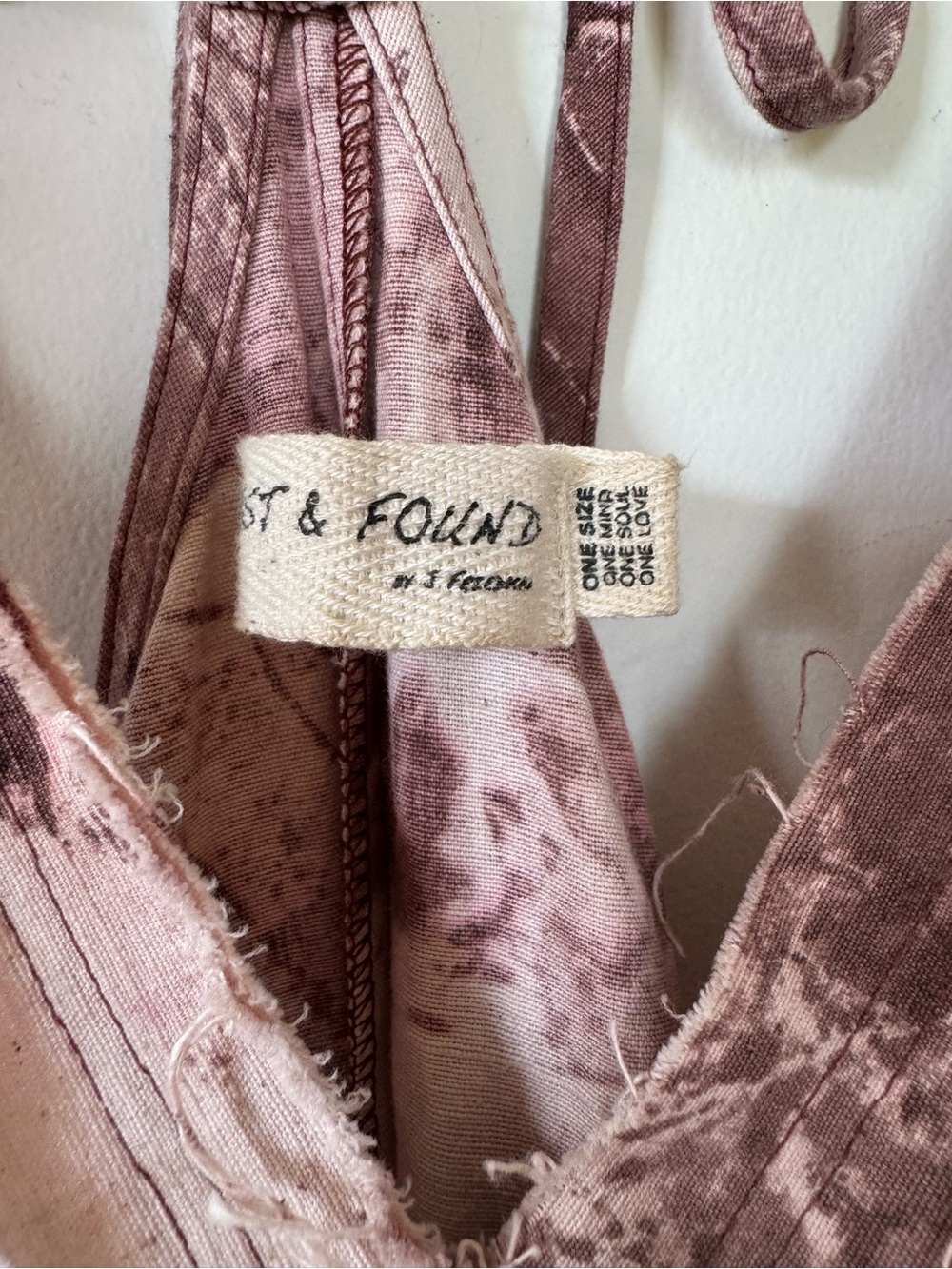 Lost & Found by J Friedman Maldives Pink Palm Leaf Cotton Beach Dress one Size - Picture 12 of 12